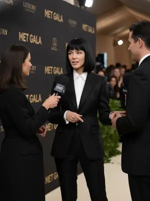 Интервью на Met Gala