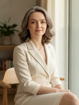 Элегантная женщина у окна