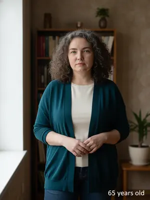 Портрет 65-летнего человека