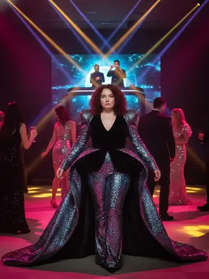 Модель на Met Gala