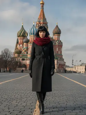 Стильная модель в Москве
