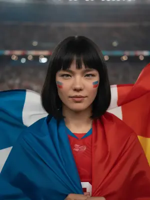 Портрет модели на чемпионате