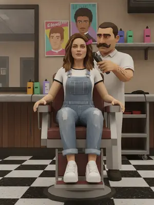 Стильный персонаж GTA