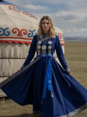 Бурятская красавица