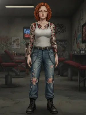 Персонаж в стиле GTA