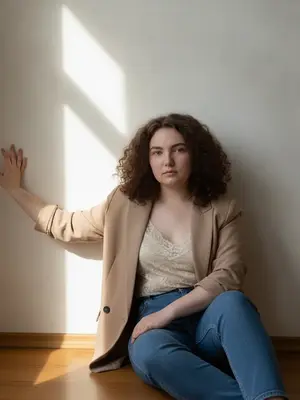 Женщина в пиджаке