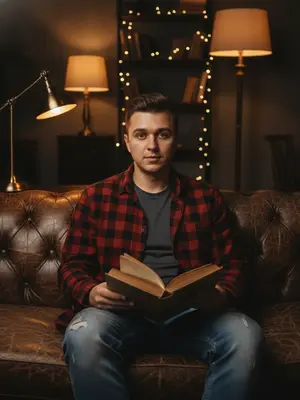 Мужчина с книгой