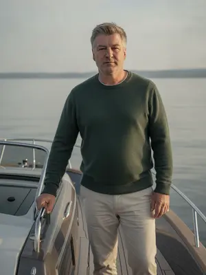 Мужчина на лодке