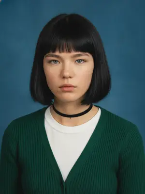 Портрет в стиле 90-х
