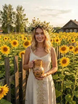 Девушка с кувшином