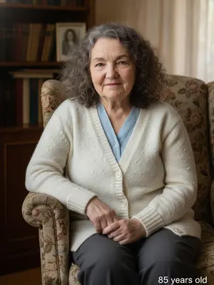 Портрет 85-летнего человека