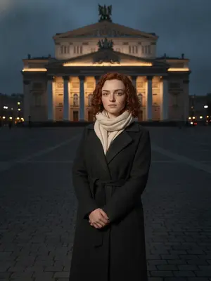 Женщина в пальто