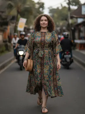 Модель в Бали