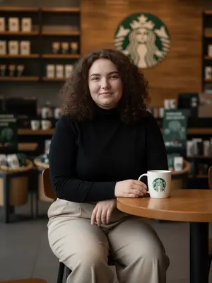 Улыбка в Starbucks