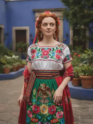 Яркий образ в Мексике