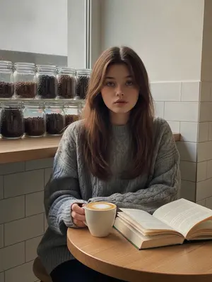 Уютный день в кофе