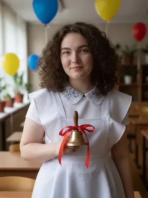 Улыбка в классной комнате