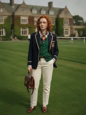 Элегантный стиль Ivy League