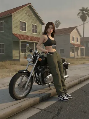 Модель в стиле GTA
