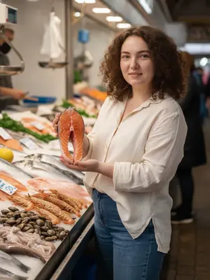 Нутрициолог на рынке