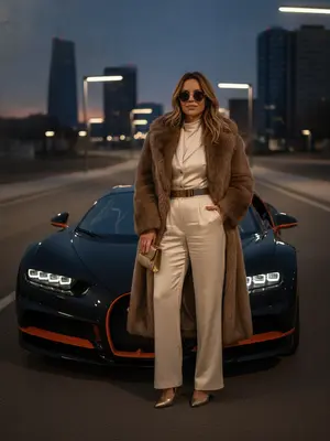 Модель у Bugatti