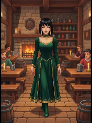 Пиксельный RPG персонаж