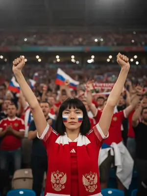 Фанат на матче
