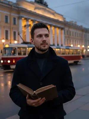 Мужчина в пальто