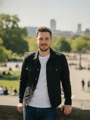 Мужская модель для Tinder