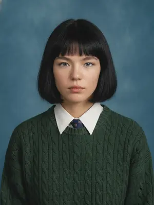 Портрет в стиле 90-х
