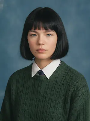 Портрет в стиле 90-х