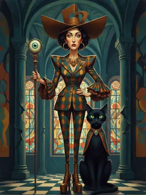 Create a new image based on the provided photo. 